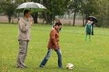 5G6H0040: Bezpečné fotbalové branky v neděli slavnostně převzali žáci v Chotusicích