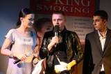 5G6H4522: Foto: K prvním narozeninám firmě King Smoking gratulovala řada celebrit