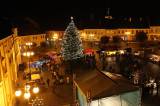 5G6H8104: Foto: Vánoční strom rozsvítili na svátek svaté Barbory také v Kutné Hoře