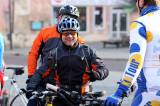 5G6H8569: Foto: Cyklisté si symbolicky připili a jako každý rok vyrazili na Sion