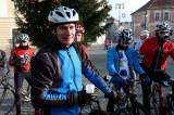 5G6H8660: Foto: Cyklisté si symbolicky připili a jako každý rok vyrazili na Sion