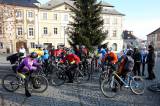 5G6H8677: Foto: Cyklisté si symbolicky připili a jako každý rok vyrazili na Sion