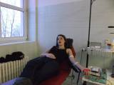 DSCF0167: Florbalistky kutnohorské Olympie v úterý darovaly téměř pět litrů krve!