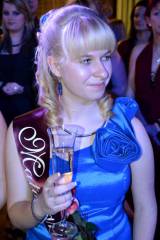 dsc_0575: Foto: V čáslavském Grandu si maturitní ples užila třída OA4B SPŠ a VOŠ