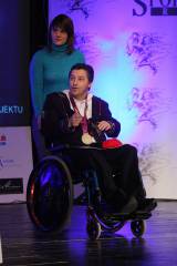 5G6H4571: Leoš Lacina - Lacinu s Procházkou vyhlásili nejúspěšnějšími handicapovanými sportovci Chrudimska