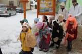 IMG_5983: Foto: Děti z kutnohorské MŠ Pohádka vyrazily do ulic v dlouhém masopustním průvodu