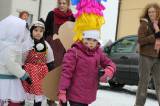 IMG_6022: Foto: Děti z kutnohorské MŠ Pohádka vyrazily do ulic v dlouhém masopustním průvodu