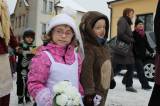 IMG_6025: Foto: Děti z kutnohorské MŠ Pohádka vyrazily do ulic v dlouhém masopustním průvodu