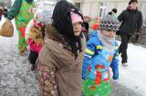 IMG_6034: Foto: Děti z kutnohorské MŠ Pohádka vyrazily do ulic v dlouhém masopustním průvodu