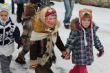 IMG_6035: Foto: Děti z kutnohorské MŠ Pohádka vyrazily do ulic v dlouhém masopustním průvodu