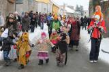 IMG_6046: Foto: Děti z kutnohorské MŠ Pohádka vyrazily do ulic v dlouhém masopustním průvodu