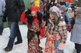 IMG_6050: Foto: Děti z kutnohorské MŠ Pohádka vyrazily do ulic v dlouhém masopustním průvodu