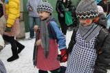 IMG_6052: Foto: Děti z kutnohorské MŠ Pohádka vyrazily do ulic v dlouhém masopustním průvodu