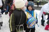 IMG_6083: Foto: Děti z kutnohorské MŠ Pohádka vyrazily do ulic v dlouhém masopustním průvodu