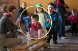 5G6H4323: Foto: Kutnohorskou sokolovnu obsadily děti, užily si tam tradiční karneval