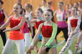 5G6H7683: Foto: Děvčata bojovala v tělocvičně Gymnázia Jiřího Ortena ve Velké ceně Kutné Hory