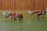 vc126: Foto: Děvčata bojovala v tělocvičně Gymnázia Jiřího Ortena ve Velké ceně Kutné Hory