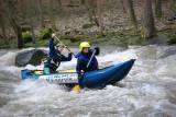 Doubrava46: Martinské kameny poslaly některé posádky do chladné vody řeky Doubravy