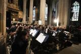 5G6H4032: Kolínský dechový orchestr spolu s hosty připravil skvělý koncert v chrámu sv. Barbory
