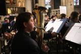 5G6H4034: Kolínský dechový orchestr spolu s hosty připravil skvělý koncert v chrámu sv. Barbory