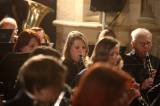 5G6H4094: Kolínský dechový orchestr spolu s hosty připravil skvělý koncert v chrámu sv. Barbory