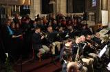 5G6H4110: Kolínský dechový orchestr spolu s hosty připravil skvělý koncert v chrámu sv. Barbory