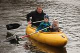5G6H4613: Vodácká sezona 2013 může začít, v sobotu ve Vrdech odemkli řeku Doubravu