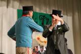 IMG_1248: Paběničtí ochotníci při premiérě hry Slaměný klobouk opět bavili zaplněnou sokolovnu
