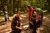 DSC_0529: Foto: Chlístovický les v okolí hradu Sion v sobotu patřil zejména dětem