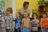 DSC_0410: Děti z MŠ Benešova 7 si v pondělí zazpívaly a rozloučily se s předškoláky