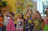 DSC_0412: Děti z MŠ Benešova 7 si v pondělí zazpívaly a rozloučily se s předškoláky