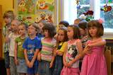 DSC_0501: Děti z MŠ Benešova 7 si v pondělí zazpívaly a rozloučily se s předškoláky