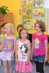 DSC_0544: Děti z MŠ Benešova 7 si v pondělí zazpívaly a rozloučily se s předškoláky