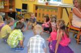 DSC_0551: Děti z MŠ Benešova 7 si v pondělí zazpívaly a rozloučily se s předškoláky