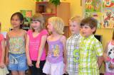 DSC_0558: Děti z MŠ Benešova 7 si v pondělí zazpívaly a rozloučily se s předškoláky