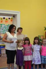 DSC_0564: Děti z MŠ Benešova 7 si v pondělí zazpívaly a rozloučily se s předškoláky