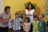 DSC_0577: Děti z MŠ Benešova 7 si v pondělí zazpívaly a rozloučily se s předškoláky