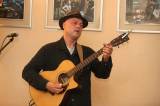 5G6H7314: V kavárně Blues Café zazněly bluesové kytary Juliana Sochy a Milana Konfátera