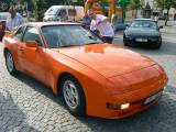 P1290487: Foto, video: Na čáslavském Žižkově náměstí obdivovali vozy značky Porsche
