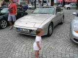 P1290516: Foto, video: Na čáslavském Žižkově náměstí obdivovali vozy značky Porsche