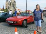 P1290535: Foto, video: Na čáslavském Žižkově náměstí obdivovali vozy značky Porsche