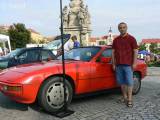 P1290536: Foto, video: Na čáslavském Žižkově náměstí obdivovali vozy značky Porsche