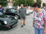 P1290543: Foto, video: Na čáslavském Žižkově náměstí obdivovali vozy značky Porsche