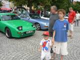 P1290545: Foto, video: Na čáslavském Žižkově náměstí obdivovali vozy značky Porsche