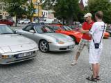 P1290568: Foto, video: Na čáslavském Žižkově náměstí obdivovali vozy značky Porsche