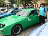 P1290573: Foto, video: Na čáslavském Žižkově náměstí obdivovali vozy značky Porsche