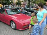 P1290597: Foto, video: Na čáslavském Žižkově náměstí obdivovali vozy značky Porsche