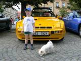 P1290601: Foto, video: Na čáslavském Žižkově náměstí obdivovali vozy značky Porsche