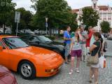 P1290612: Foto, video: Na čáslavském Žižkově náměstí obdivovali vozy značky Porsche