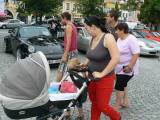 P1290616: Foto, video: Na čáslavském Žižkově náměstí obdivovali vozy značky Porsche